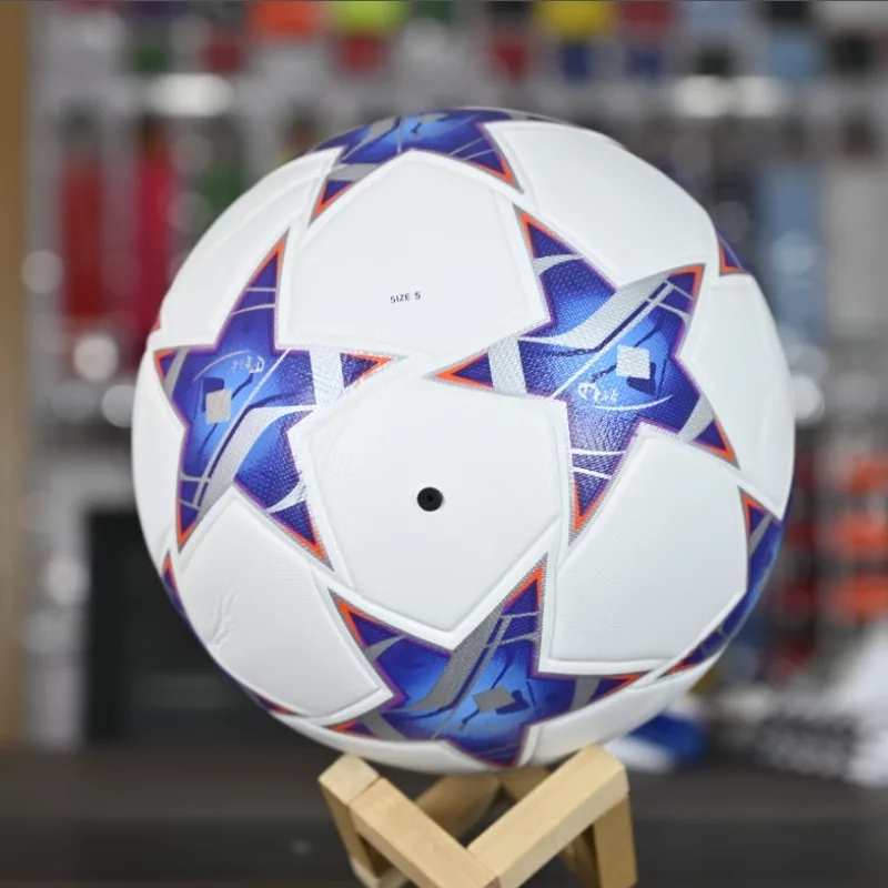 성인용 PU 열 본드 방폭 축구공, 실내 야외 훈련 매치 볼, 미끄럼 방지 축구공, 표준 크기 5 