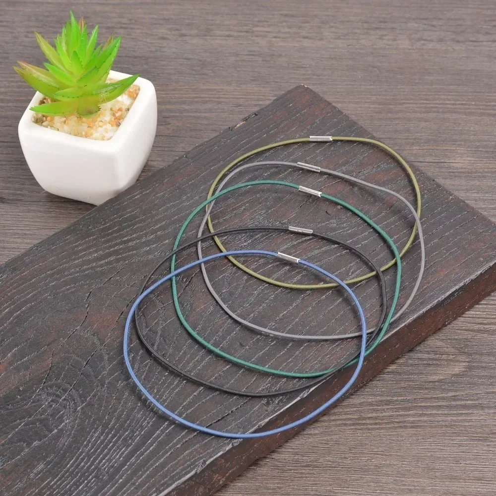 10 Pieces a Set Spare Rubber Band Leather Notebook Accessory for Travelers Notebook Repair Elastic String Bungee Cord 4