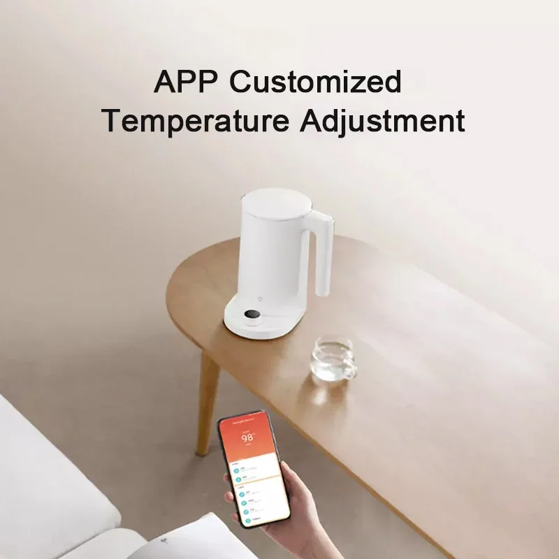 XIAOMI MIJIA Thermostatic Electric Kettles 2 Pro,Tea Kettle for Hot Water, Coffee & Tea,1.7L,With Auto Shut-Off,220V,CN Version 5