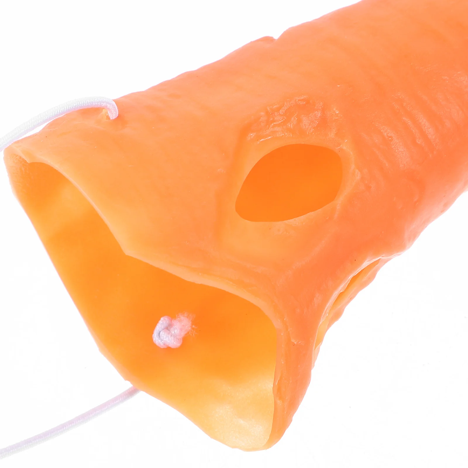 3 Pcs Carrot Nose DIY Snowman Props Fake Carrots Christmas Party Carnival Supply Vinyl Cosplay Dressing Child