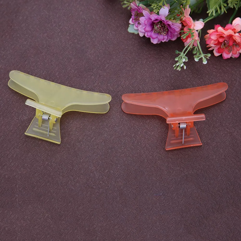 Description Picture 5 of item12pcs/Set Decorative Hair Clips Solid Color for Women Hair Styling Tools Plastic DIY High Pressure Spring Headwear Accessories