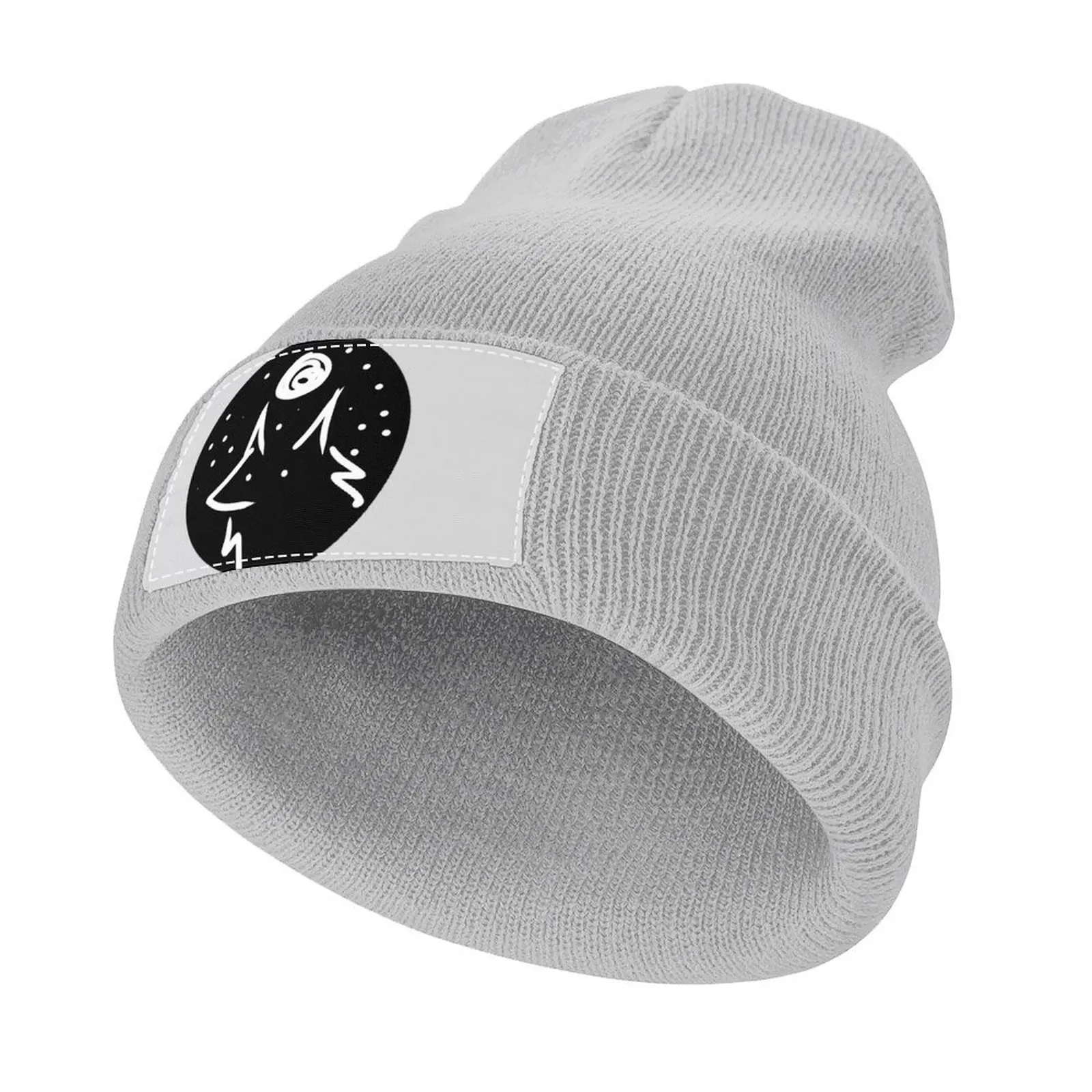 

Mikhail, Called Misha Merch, Werewolf scribble Knitted Cap Golf Hat Man Golf Man Cap Women's