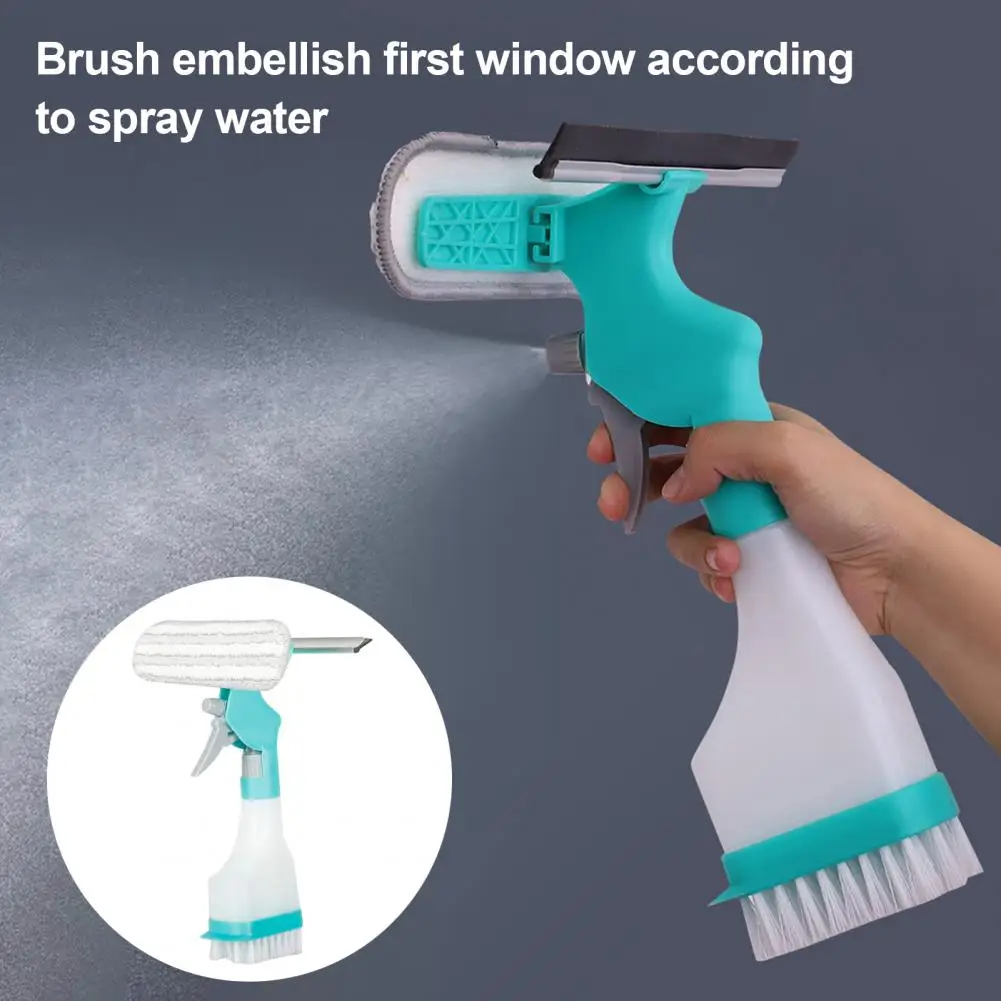 4-in-1 Multifunction Window Cleaner Kit With Spray Bottle