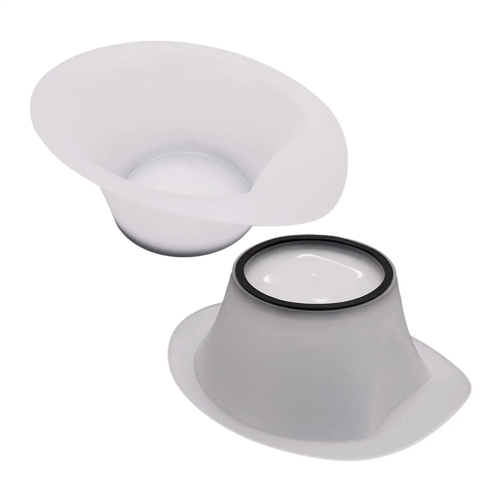Description Picture 2 of item2Pcs Hair Dye Coloring Bowl Professional Hair Dye Tools Color Mixing Mixing Bowl Hair Dye Bowl for Hair Styling Salon Uses Home