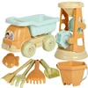 Children's Outdoor Beach Toys Fun Shovel Mold Beach Bucket Set Storage Sand Digging Tool Bucket Gift Children's Sand Toys sand 5