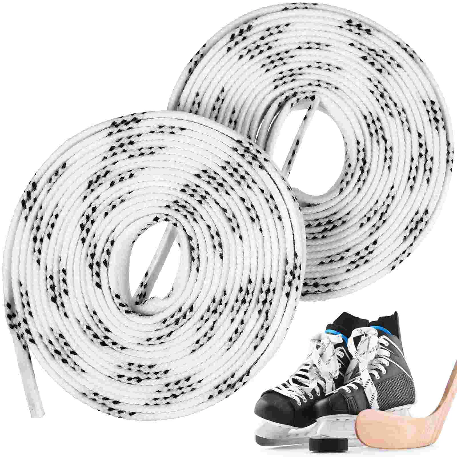 

1 Pair of Hockey Laces Wear-resistant Hockey Skates Anti-Fracture Shoelaces Roller Skates Shoelaces Ski Shoelaces