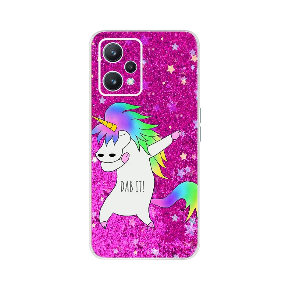 Cute Cartoon Painted Soft Silicone Phone Case - Full Coverage Bumper Cover