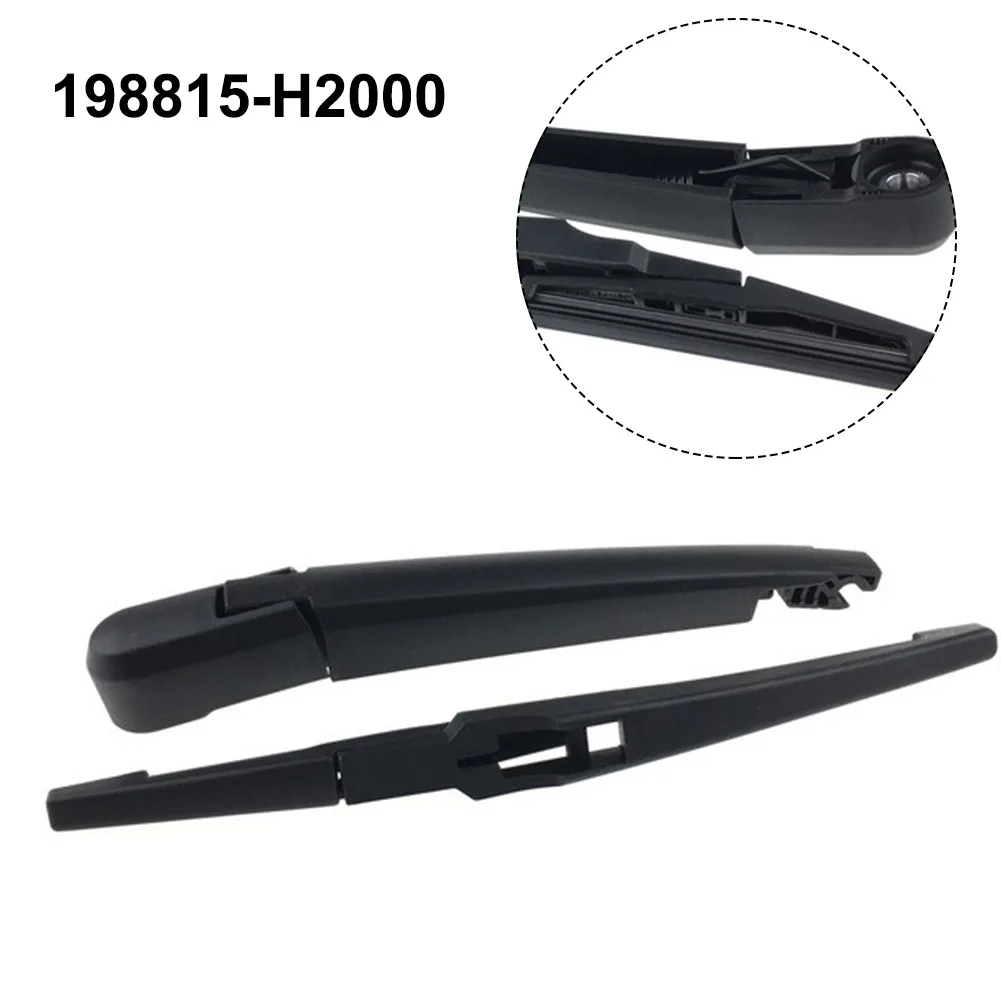 

1pcs Rear Wiper Blade 2017-2019 98815-H2000 Black Easy Installation Plastic Plug And Play Set For KX Cross Durable