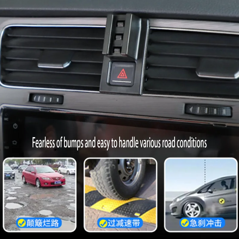 Phone Holder Mobile Phone Holder FOR POLP Passat1 Tiguan Golf Dedicated mobile phone holder for special vehicles Car navigation buckle base Automotive Interior