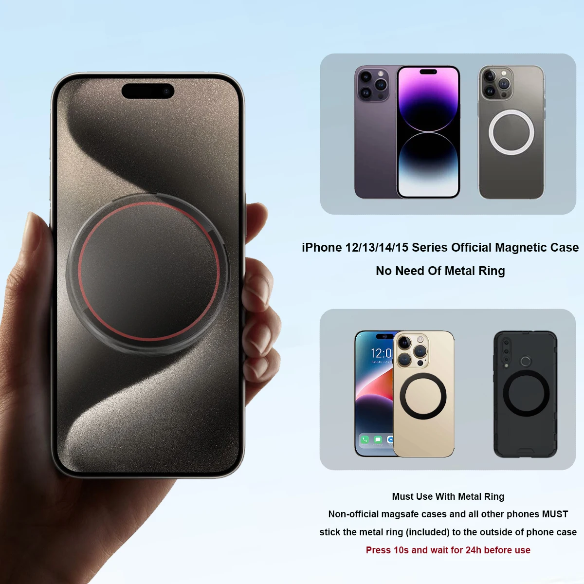 Car Mount Iphone 12 Pro Max Case Magnetic Mount Magnetic