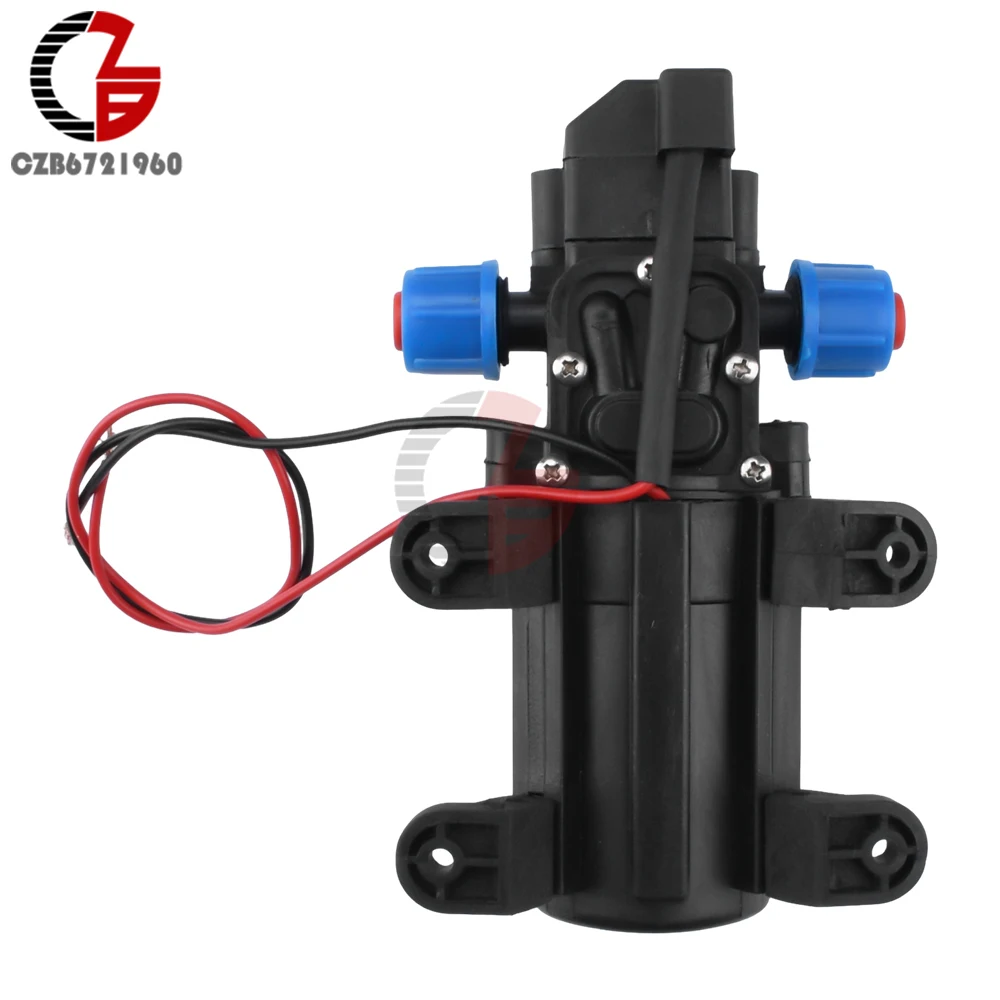 DC 12V 24V Brushless Water Pump Water Heater Shower Floor Heating Booster Pump Micro Submersible Water Pump 300/900L/H 60W 72W