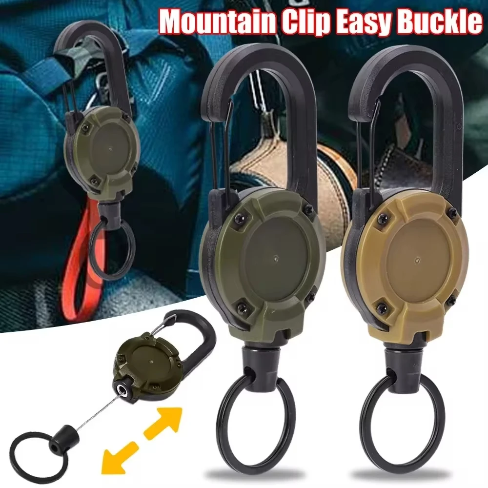 Heavy-Duty Retractable Carabiner Reel 1