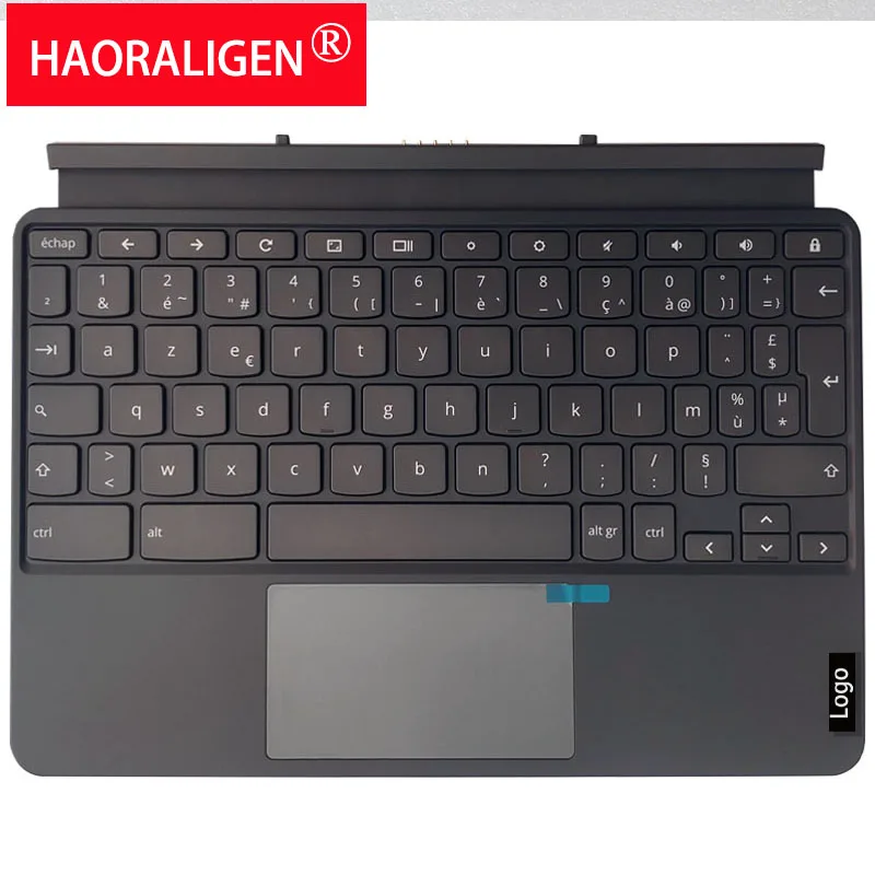 FR French Original Keyboard for CT-X636F Ideapad Duet Chromebook 10.1 Tablet Portable Keyboard CrOS Tab10 UK layout
