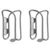 2X Bicycle Kettle Rack Titanium Alloy Hollow Riding Water Bottle Cage Holder With Screws Style B