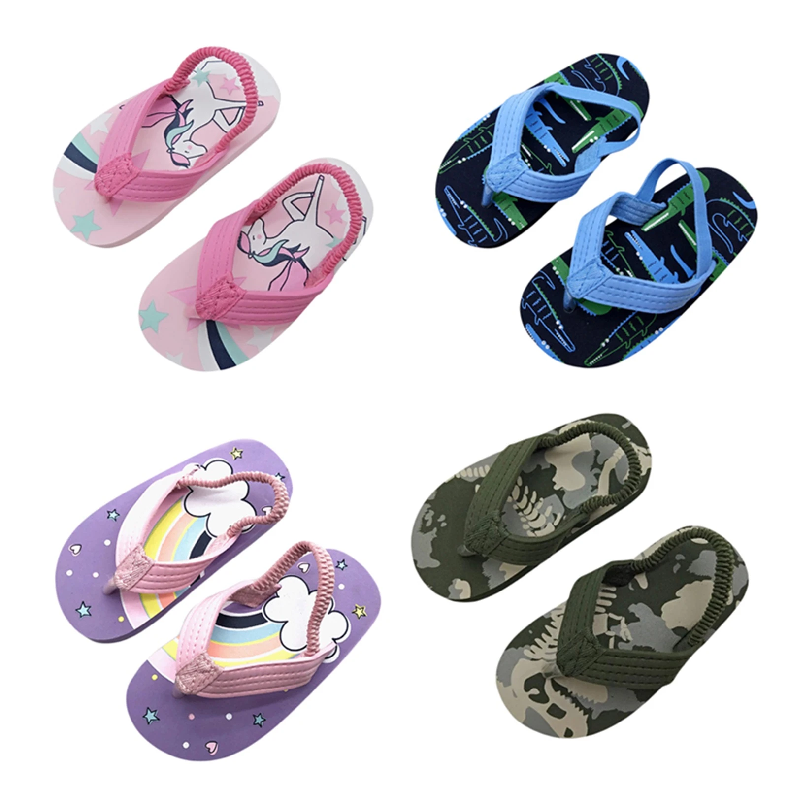 Chanclas para niños sandalias correa trasera, zapatos de agua para playa y piscina| | AliExpress