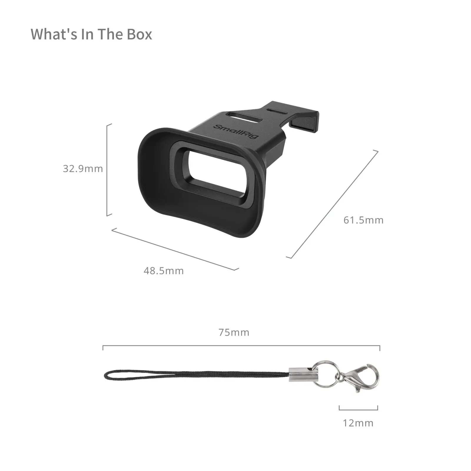 Smallrig Camera Cage Kit L-Shape Mount Viewfinder Eyecupfor Sony A7C2 A7CR Alpha