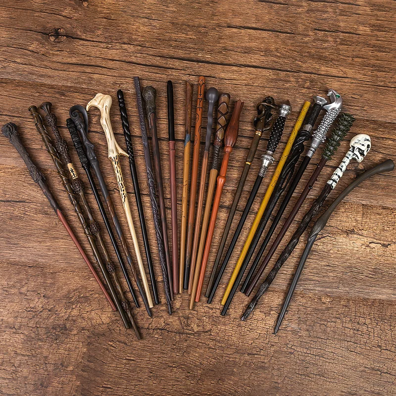 Anime Cosplay Props Superhero Cosplay Props Metal Core Magic Wand Harry Potter Halloween Cosplay Costumes No Box