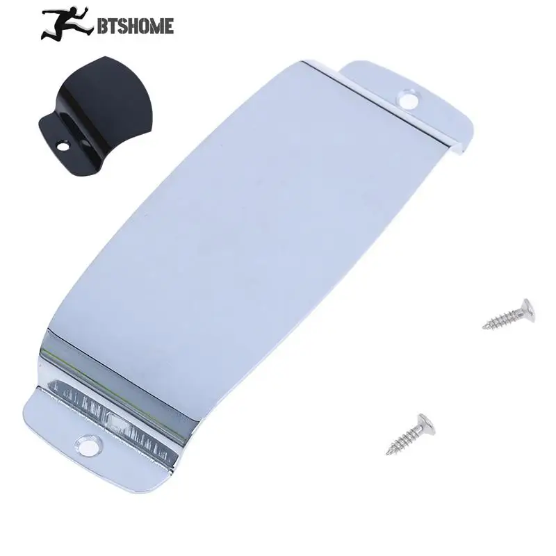 

1PC Compact Structure Steel Electric Guitar Pickup Cover Protector For Jazz Bass JB Electric Bass Guitar With 2 Screws