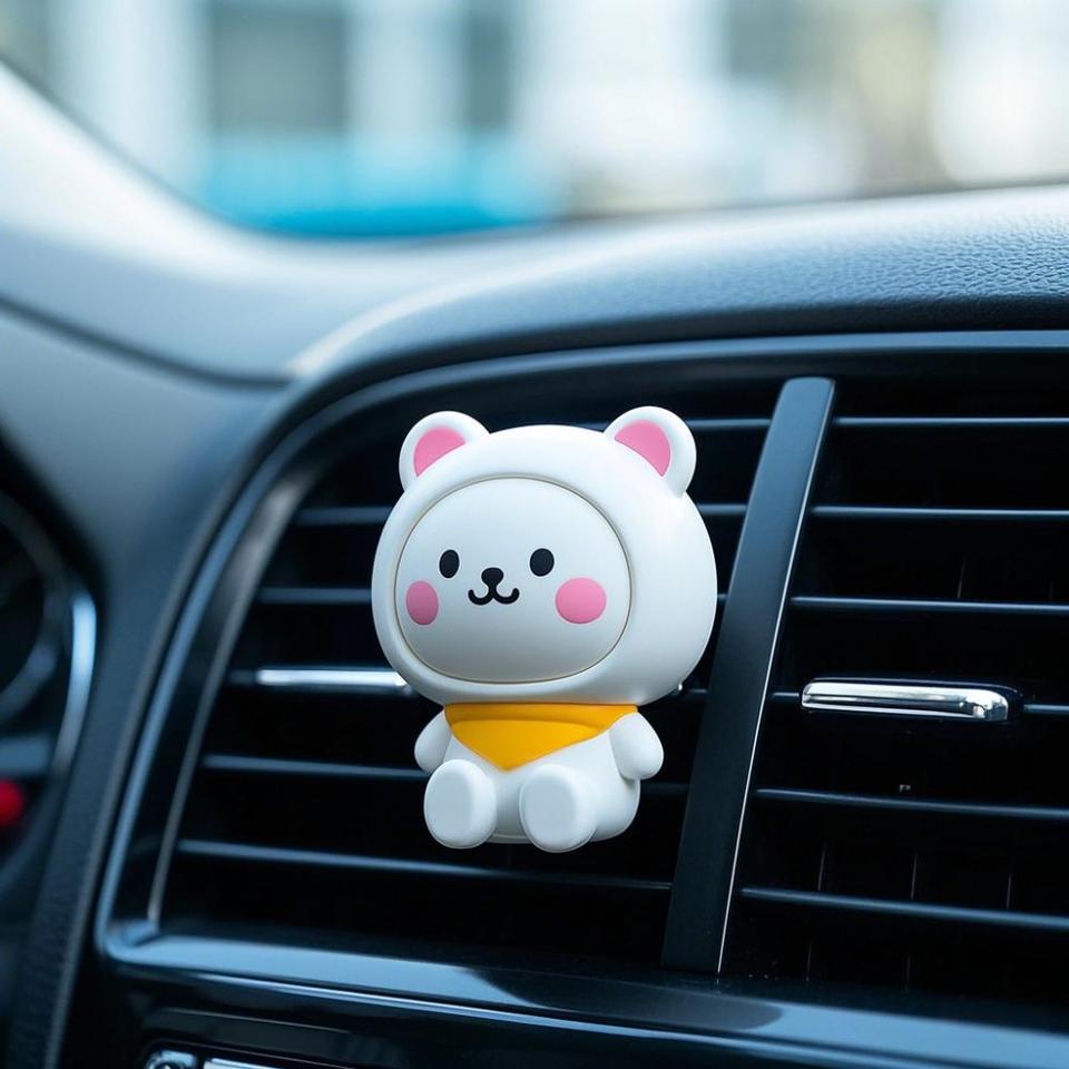 Classic Perfume Car Vent Clip Long Lasting Fresh Scent Universal Fit for Air Vent Made of Durable Plastic