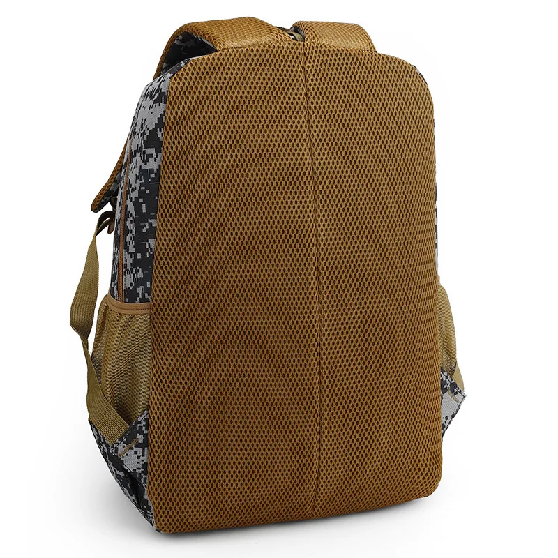 Heißer Verkauf Casual Outdoor Camouflage Rucksack Oxford Tuch Große Kapazität Reise Rucksack männer Mode Trendy Marke Schulter Taschen – Detail 12