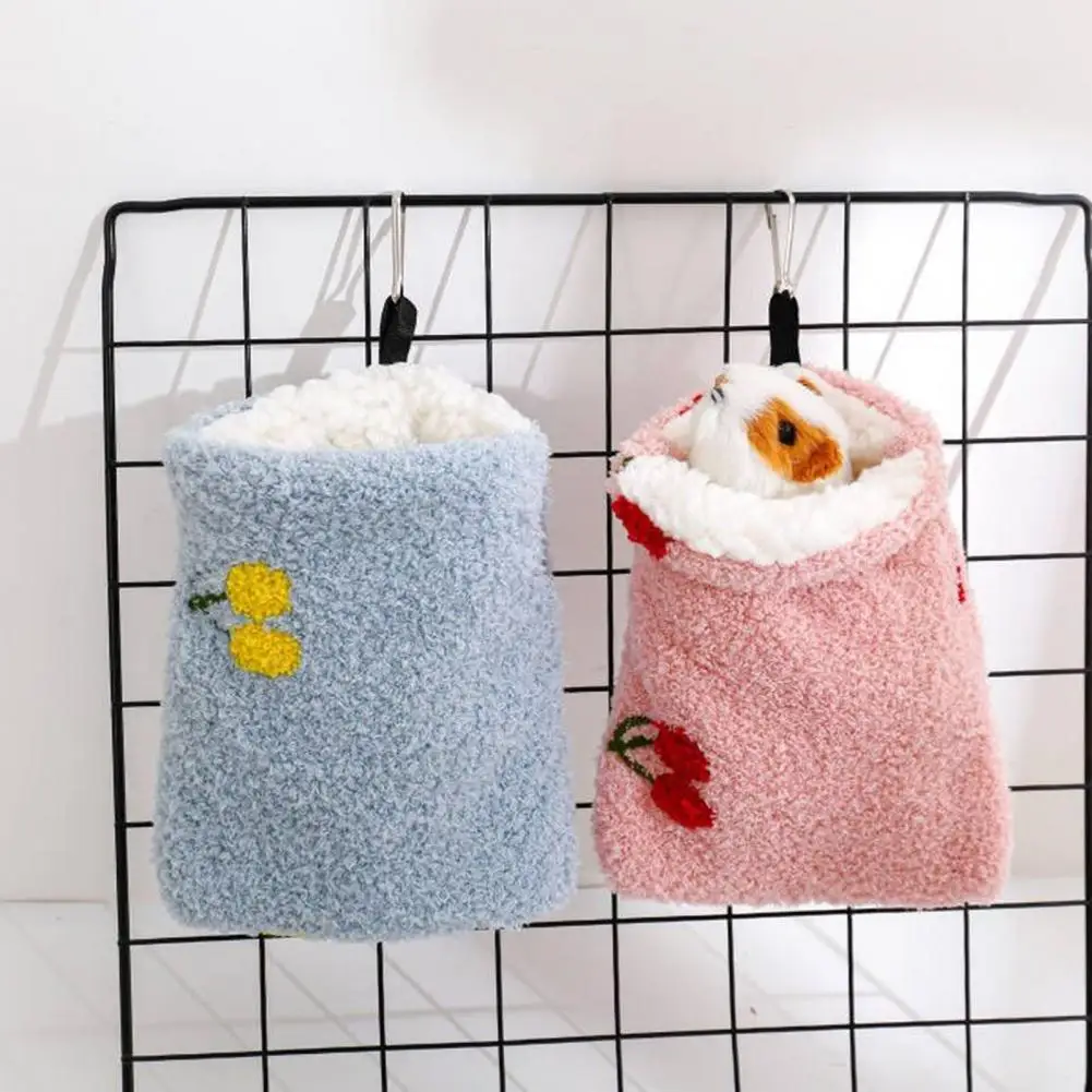 Cozy Hamster Nest Comfortable Sugar Glider Hamster Nest Strong Load-bearing Breathable Sleep Pouch Pet Cage
