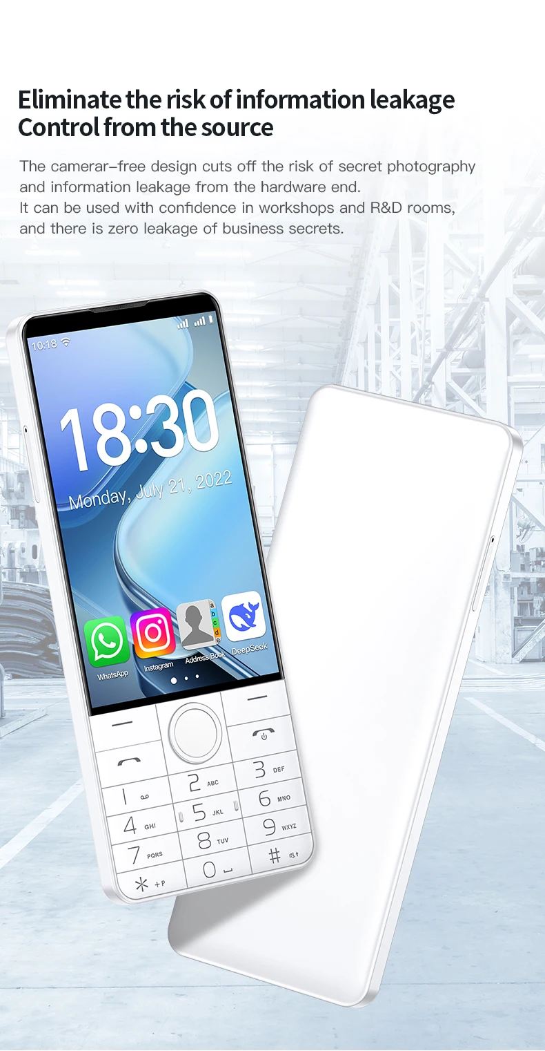 NEW DOOV R70 4G Touch Smart Phone Google Mobile Phone 4" IPS Screen 6GB+128GB Android14 Whatsapp 2600mAh Russia Keypad Cellphone