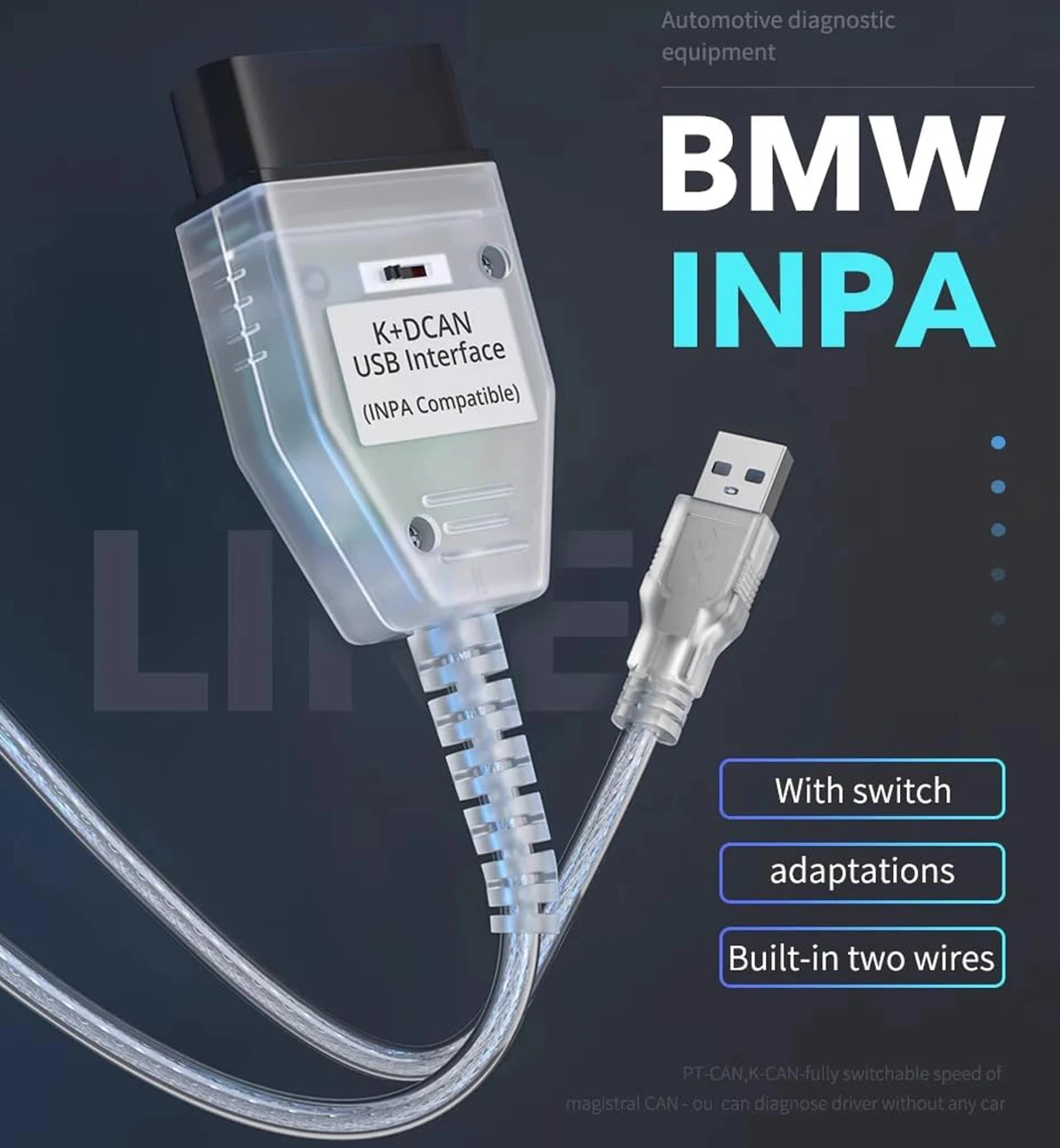 Câble KDCAN - Câble De Diagnostic Pour Bmw E60 E61 E81 E87 E90 E91 E92 Câble KDCAN - Câble De Diagnostic Pour Bmw E60 E61 E81 E87 E90 E91 E92