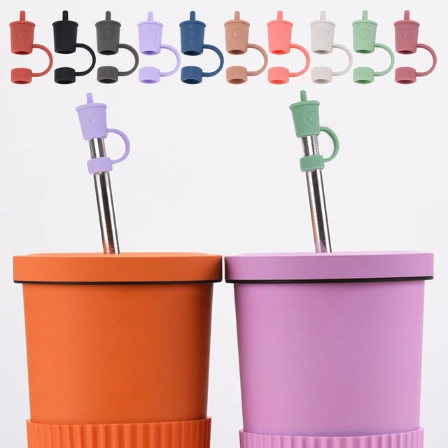 Straw Stopper Silicone Straw Caps Protector Cover DustProof Cute Cartoon  Flower Shape Drinking Straw Tips Lid Creative Accessory - AliExpress