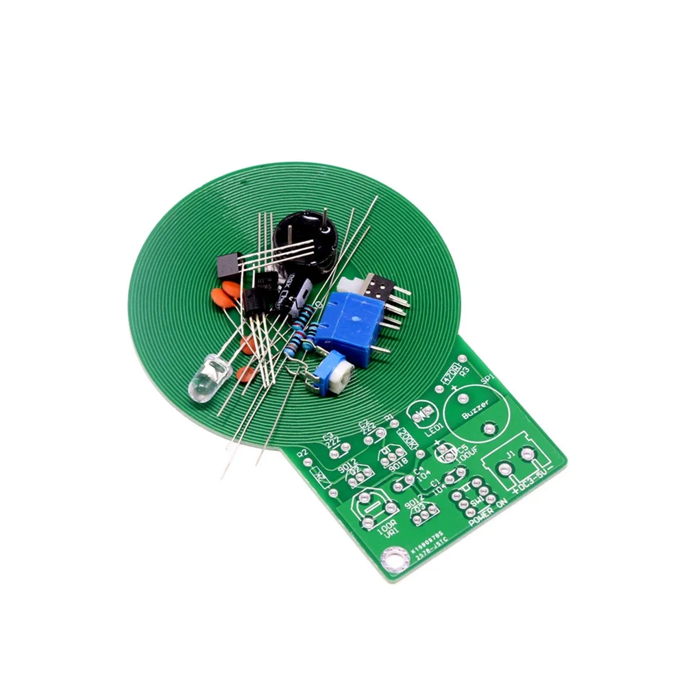 전자 금속 탐지기 키트, 비접촉 센서 보드 모듈, 전자 부품, 금속 탐지기 DIY, DC 3V-5V