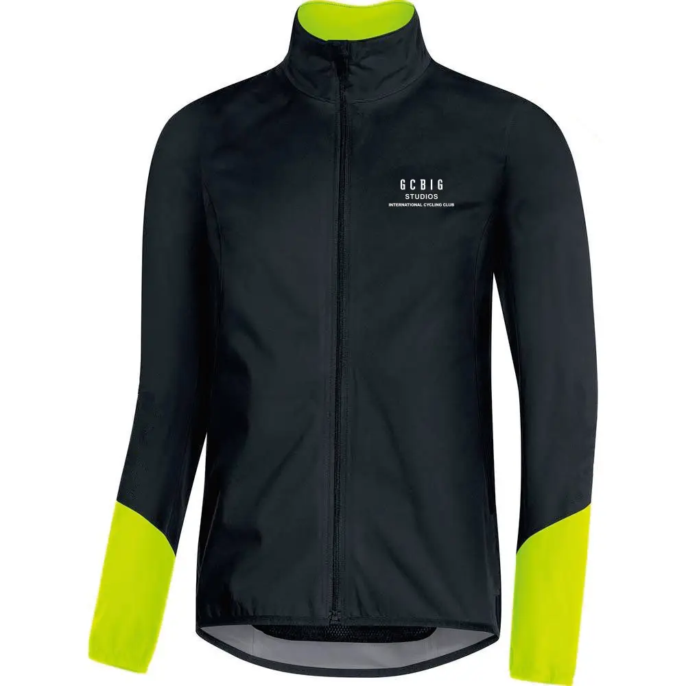 GCBIG Windproof And Waterproof Long Sleeve Cycle Windbreaker Jacket Man Road Bike Apparel MTB Bike Jersey Frivolous Vest Coat