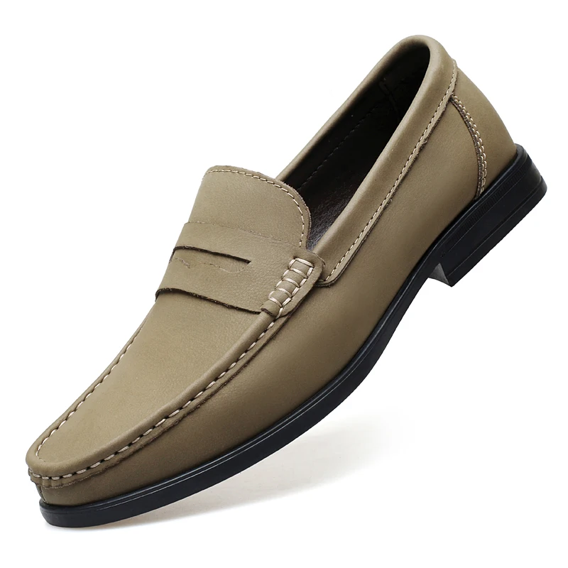 أحذية رجالية رسمية جديدة للأعمال مريحة وقابلة للتن...