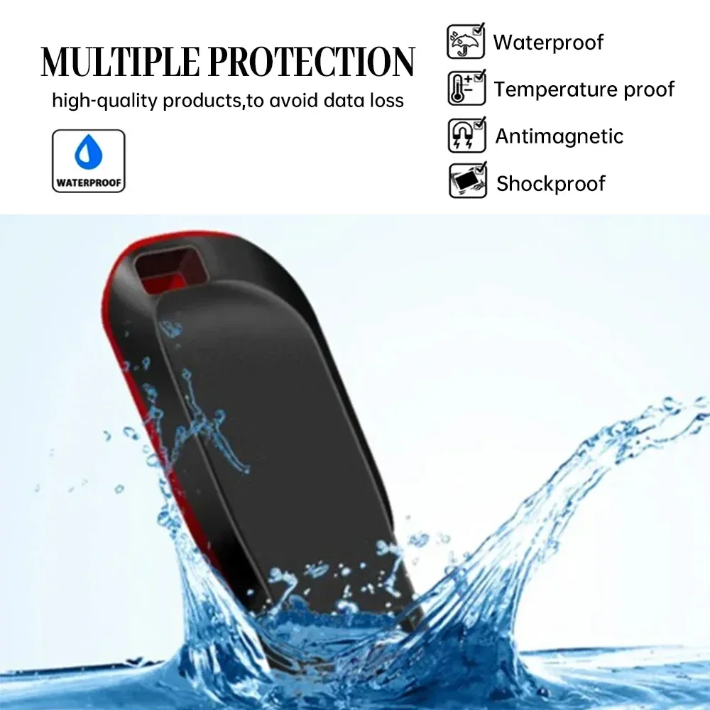 thumbnail image 3 of Memoria USB 2.0 de alta velocidad de 64 GB, 32 GB, 16 GB y 8 GB, memoria USB, unidades flash USB, disco U resistente al agua de 128 GB y 512 GB, 3 of 5