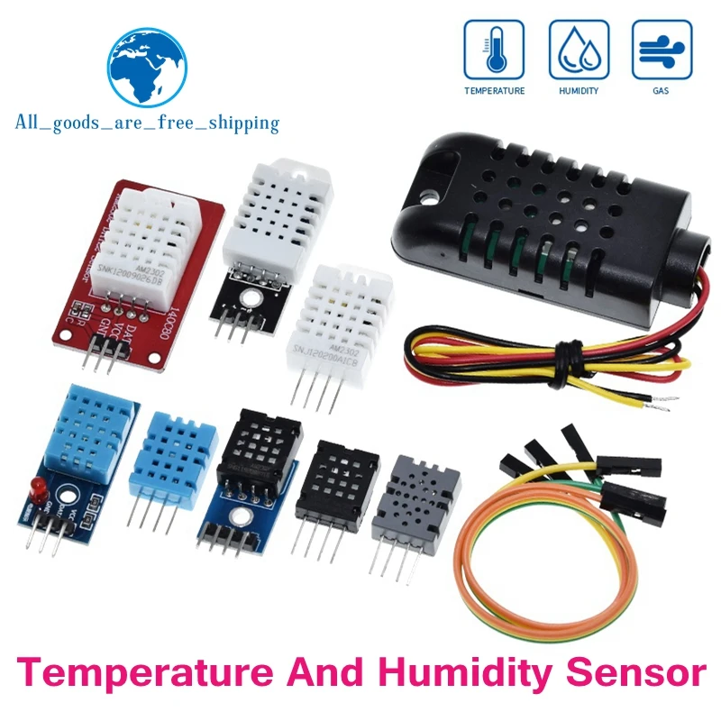 Digital Temperature Sensor / Humidity Sensor DHT11 DHT22 AM2302 AM2301 AM2320 MW33 Sensor And Module For Arduino electronic DIY