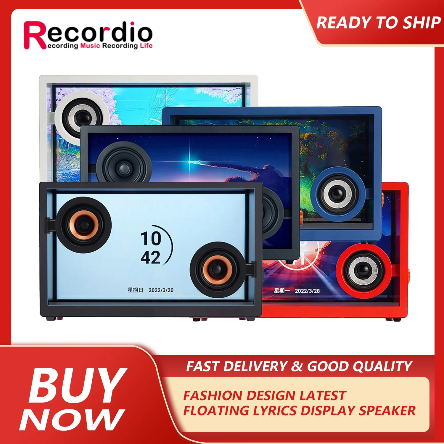 GAS-10TK-Newest-Floating-Lyrics-Display-speakers-audio-system-sound ...