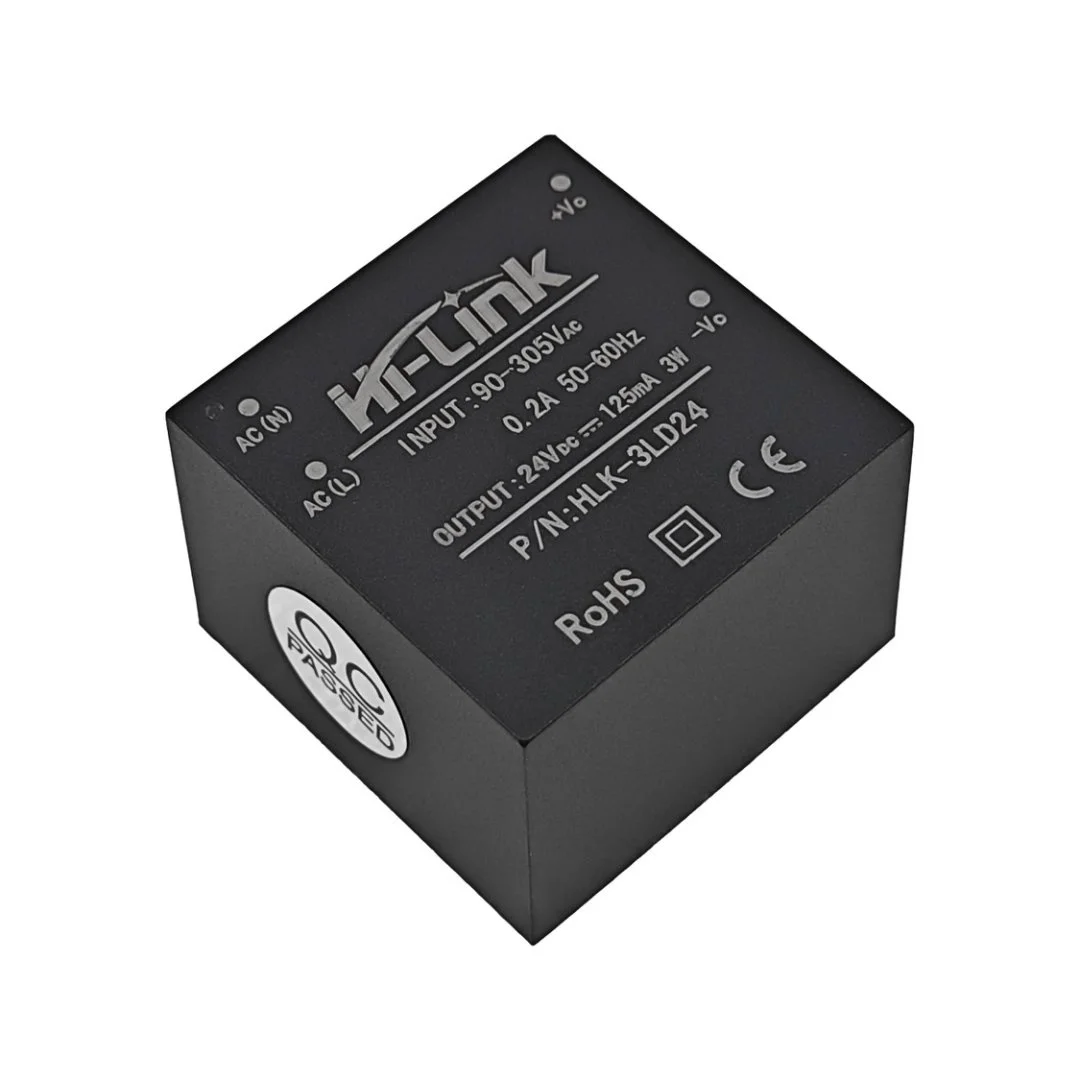 Hilink ACDC 3W-LD 초소형 전력 모듈 3LD05 3LD09 3LD12 3LD15 3LD24는 EMC 및 안전 테스트 요구 사항을 충족합니다.