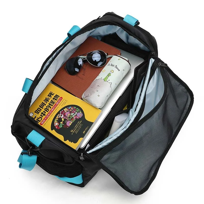 Large Multifunction Travel Sports Bags Waterproof Men Women Outdoor Wet Dry Separation Shoulder Bags Yoga Fitness Gym Bag Shoe