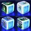 Blue Lock Alarm Clocks Nagi Seishiro Night Light Color 7 Change Led Desk Home Decor Anime Isagi Yoichi Kids Cartoon Alarm Clock 1