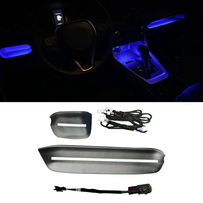 Car Ambient Light Central Control Atmosphere Lamp For Toyota RAV4 2020 2021 2022 Interior Lamp