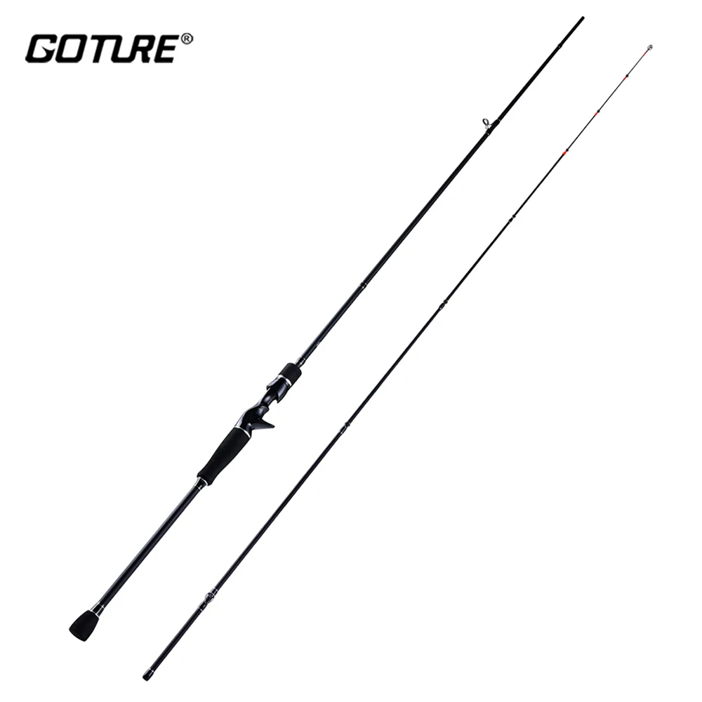 

Goture WAVIER Spinning Casting Rod 1.65-2.59m Trout Rod Ultralight Carbon Fiber 2 Sections Travel Rods Portable Fishing Pole New