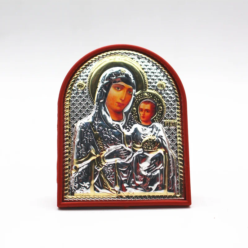Religious Ritual Accessories Orthodox Icons Church Utensils Catholic Crucifix Jesus Decor Home Decoration Holy Family Virgin Mary Religious Christmas Gift