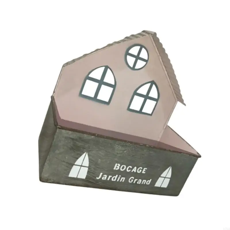 รูปสินค้า Rusty Garden Decor: หม้อดอกไม้แขวนตกแต่งสวนสไตล์ชาวไร่