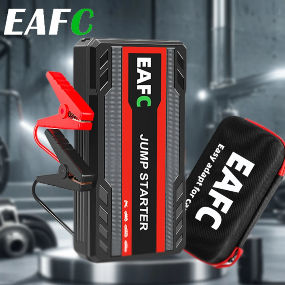 Car jump starter new car jump starter portable 12V auto starting device with LED light for auto battery booster buster