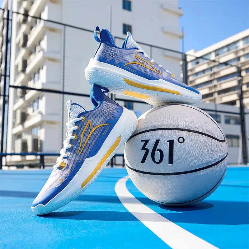 361 Degrees DVD Team Basketball Shoes Low-top Wear-resistant Non