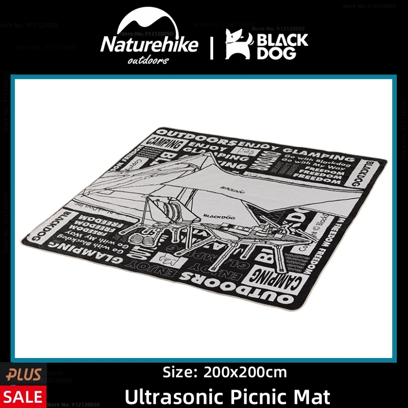 

Naturehike-BLACKDOG Outdoor Waterproof Picnic Mat Comfortable Hard Wearing Portable Camping Picnic Thickened Moisture Proof Mat