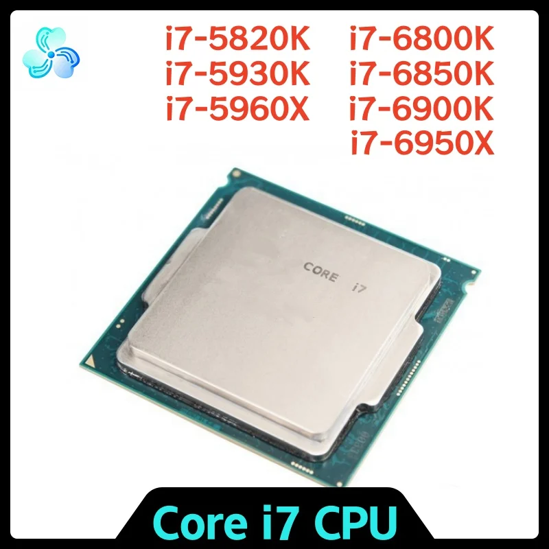 Core i7 CPU processor i7-5820K i7-5930K i7-5960X i7-6800K i7-6850K i7 ...
