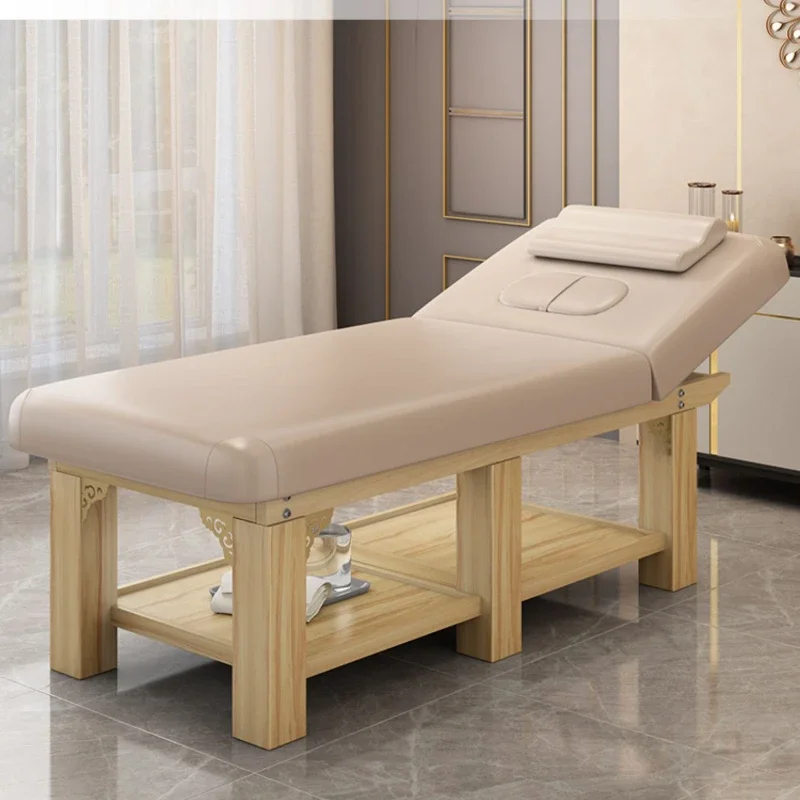 

Lash Face Spa Tattoo Massage Table Wooden Speciality Beauty Massage Bed Adjust Comfort Camilla Masaje Beauty Furniture Soft