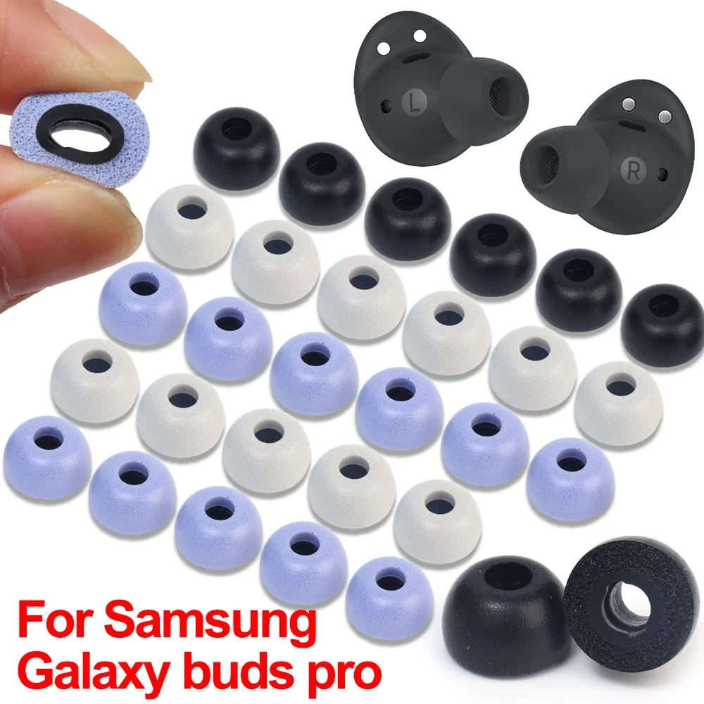 S/M/L Anti-Slip Memory Foam Ear Tips Earplugs Suitable for Samsung Galaxy Buds Pro Earphone Earbuds Ear Plugs Accessories thumbnail 3