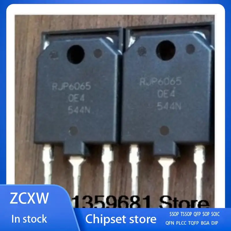 

10pcs RJp6065DpM RJp6065 6065 TO-3pF 40A 630V power IGBT transistor