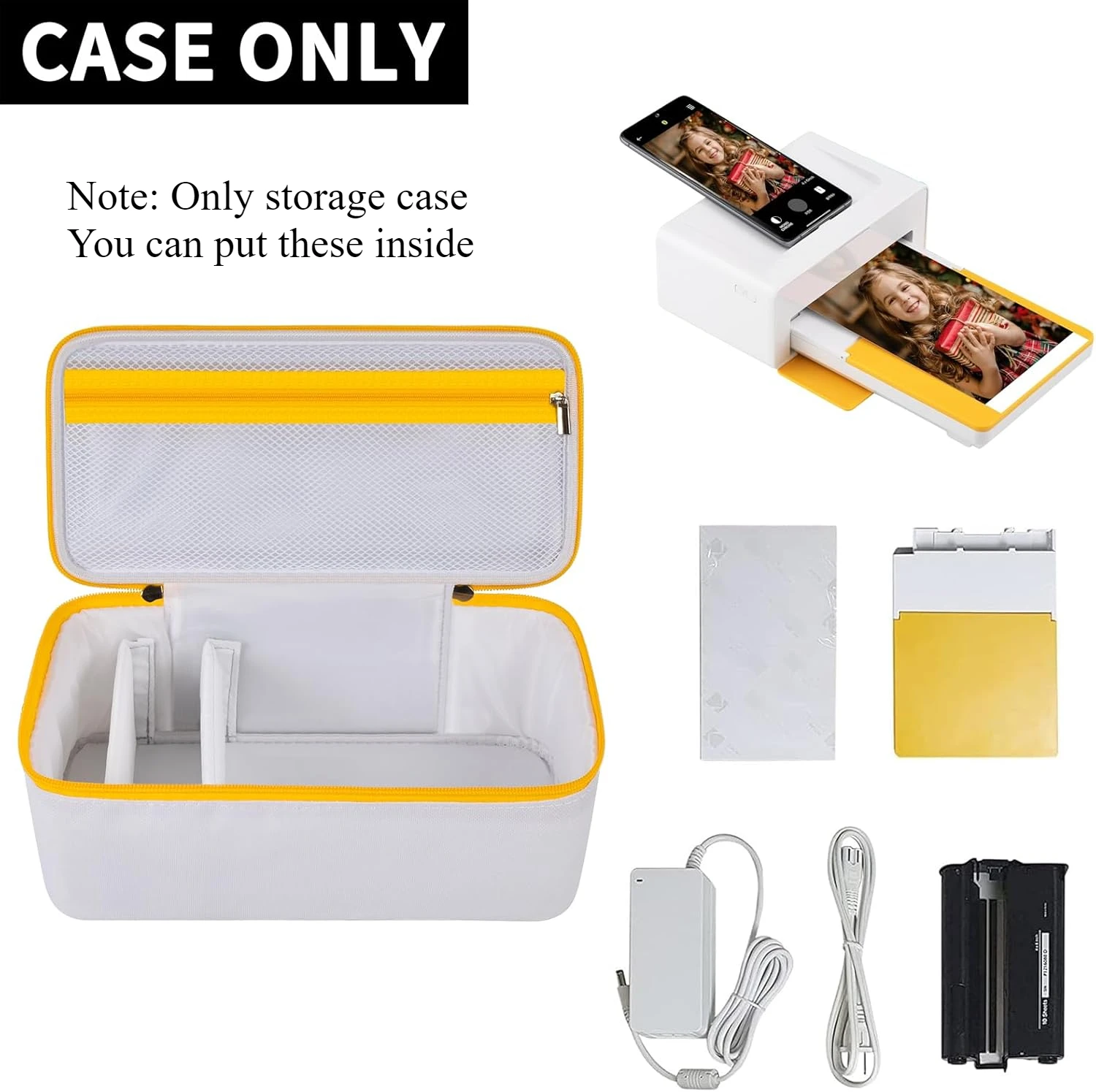 Carrying Bag Storage Holder for Cartridge Refill Compatible with Kodak Dock/Plus 4x6&rdquo;Portable Instant Photo Printer