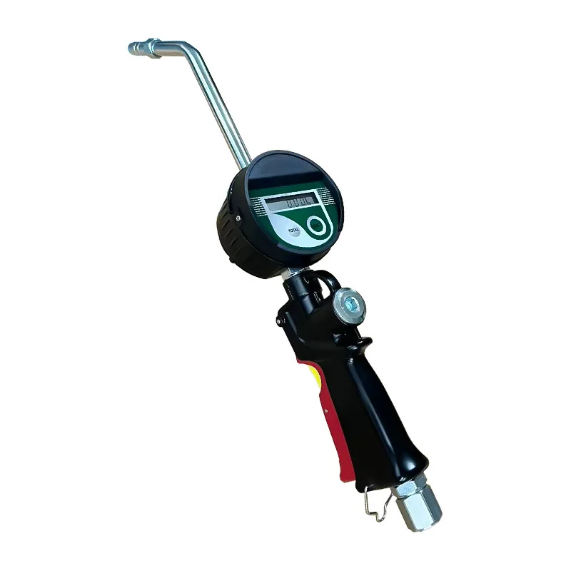Electronic Digital Metering Refueling Gun Fully Automatic Anti Drip Oil Nozzle 0-14L/min